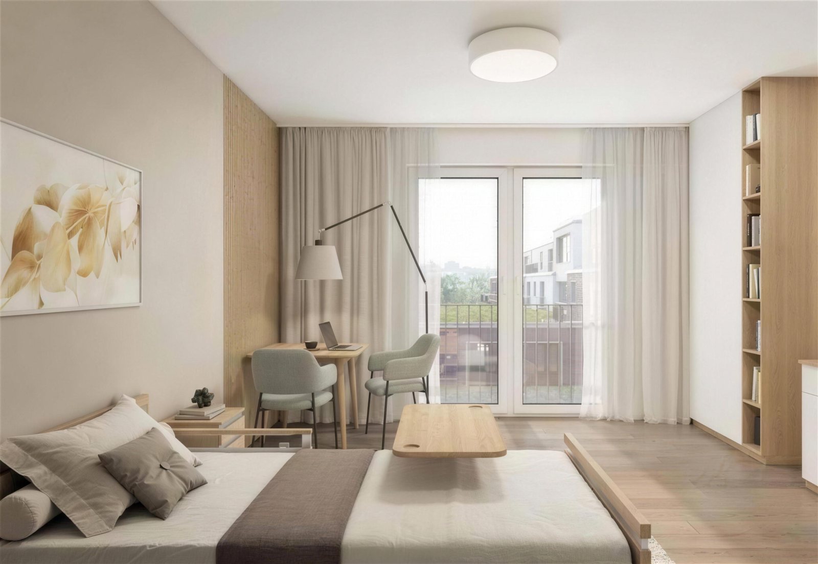Pflegeappartement – Wohnbereich